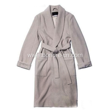 Men's Warm Soft Fleece Bathrobe For Home